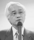 講演する立岡良久氏