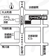 ハートピア京都 地図